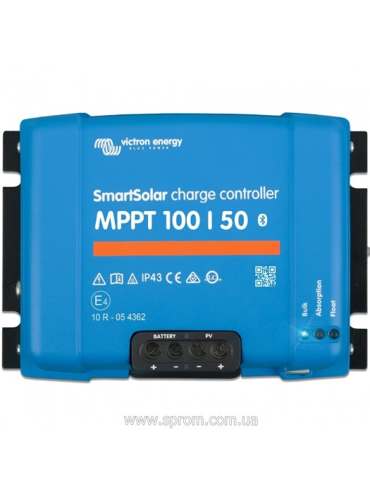 Контролер заряду Victron Energy SmartSolar MPPT 100/50